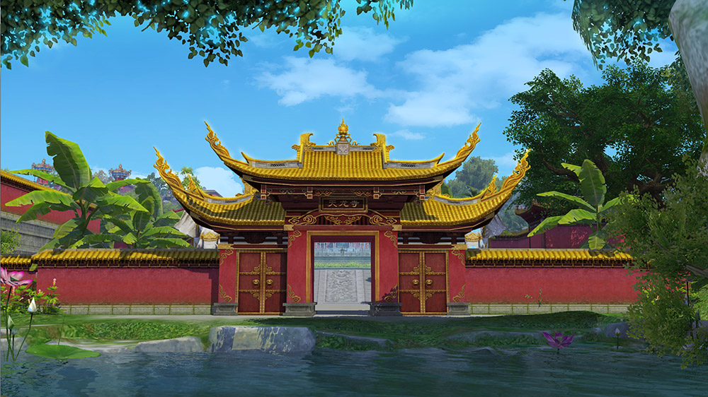 新天龍寺場景一